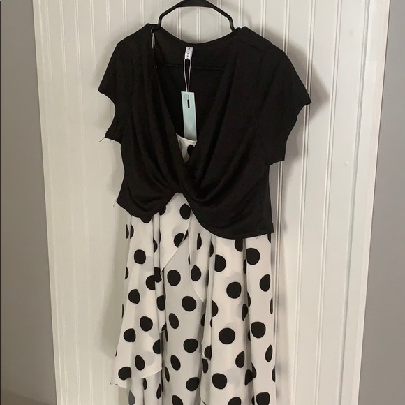 Polka Dot Cami Dress - Picture 3 of 3